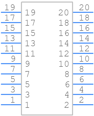 SFM-110-02-L-D-A-TR - SAMTEC - PCB symbol