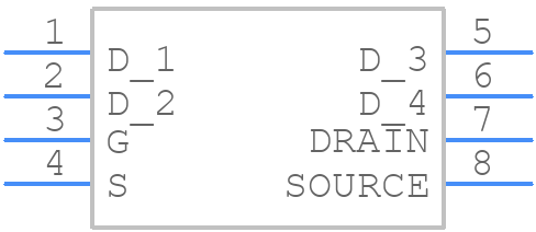 FDMA507PZ - onsemi - PCB symbol