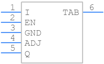 TLE4252GATMA1 - Infineon - PCB symbol