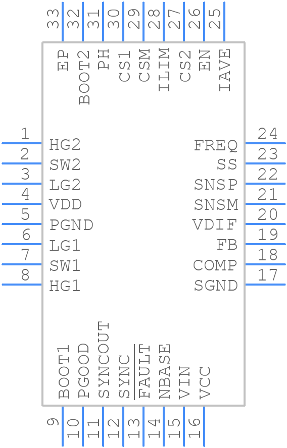 LM3754SQX/NOPB - Texas Instruments - PCB symbol