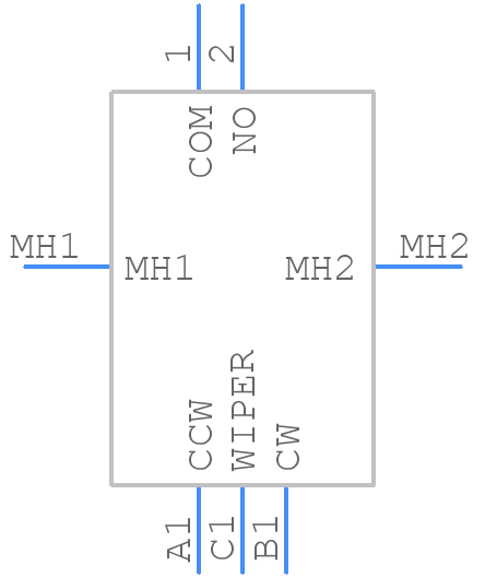 PEC11L-4015F-S0020 - Bourns - PCB symbol