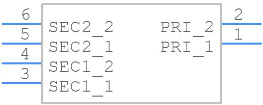 227P - Hammond Manufacturing - PCB symbol