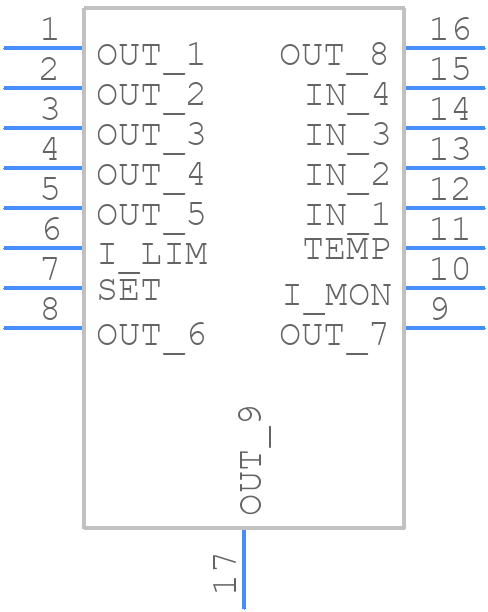 LT3089IFE#PBF - Analog Devices - PCB symbol
