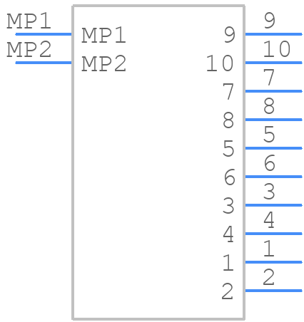 SFMH-105-02-L-D-WT - SAMTEC - PCB symbol