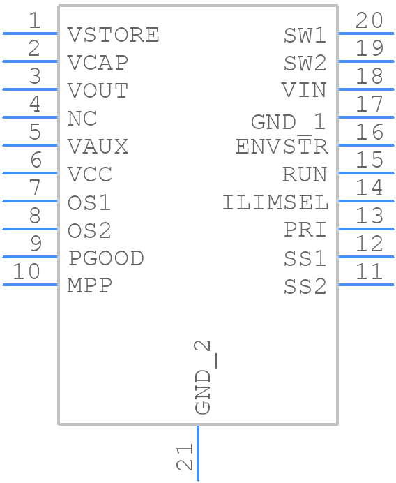 LTC3106IFE#PBF - Analog Devices - PCB symbol