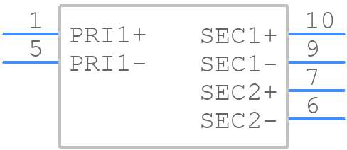 VTX-121-3015-209 - VIGORTRONIX - PCB symbol