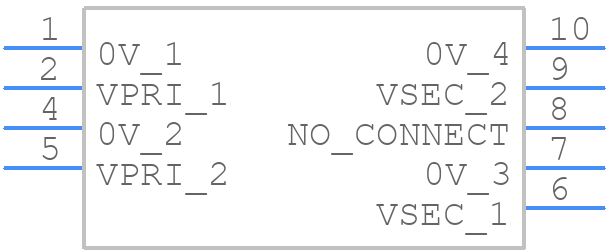 VTX-121-3023-409 - VIGORTRONIX - PCB symbol