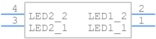 WP934MD/LILGD - Kingbright - PCB symbol