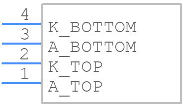 WP4060VH/IGD - Kingbright - PCB symbol