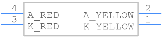 WP934MD/LYLID - Kingbright - PCB symbol