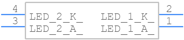 WP934GE/2ID-RV - Kingbright - PCB symbol