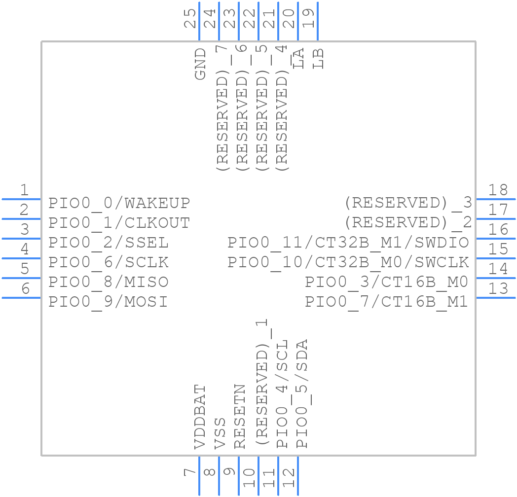 NHS3100/A1Z - NXP - PCB symbol