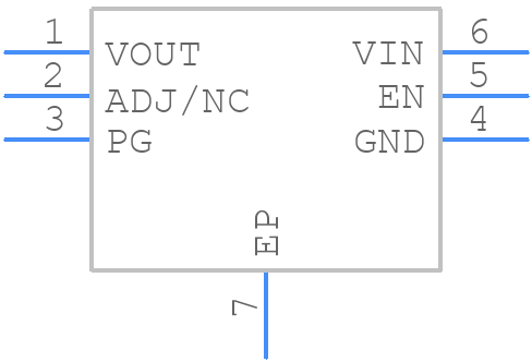 LDFMPUR - STMicroelectronics - PCB symbol