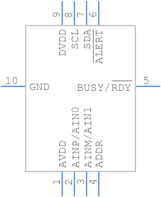 ADS7142IRUGR - Texas Instruments - PCB symbol