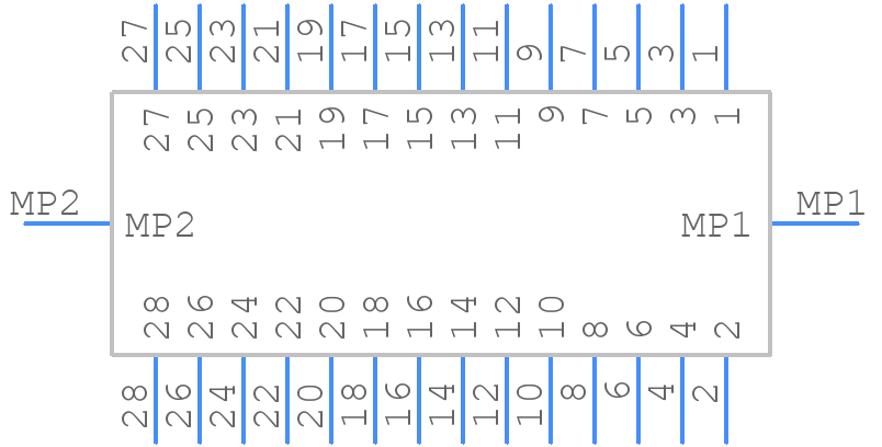 505433-2881 - Molex - PCB symbol
