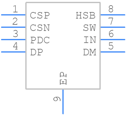 ACT4529YH-T0011 - Active-Semi - PCB symbol