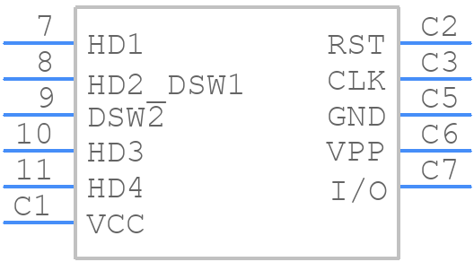 SF56S006V4AR2000 - JAE - PCB symbol