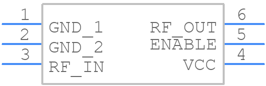 BGU7005,115 - NXP - PCB symbol