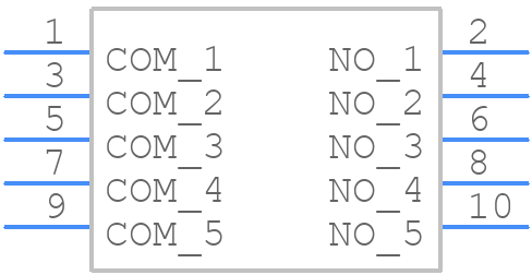 BPA05SBR - LITTELFUSE - PCB symbol