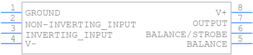 LM6511IMX/NOPB - Texas Instruments - PCB symbol