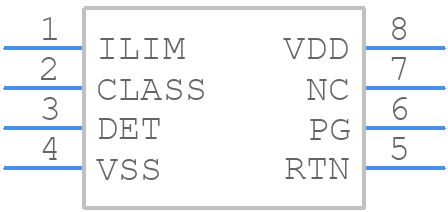 TPS2375PWR-1G4 - Texas Instruments - PCB symbol