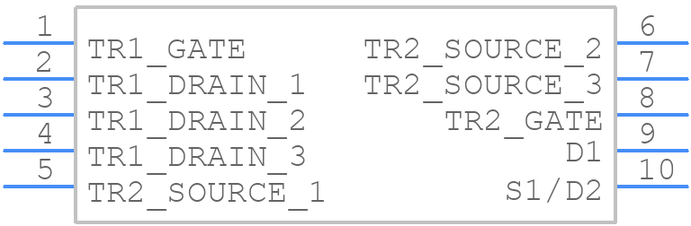 HS8K11TB - ROHM Semiconductor - PCB symbol