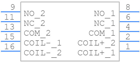 DS2E-ML2-DC5V - Panasonic - PCB symbol