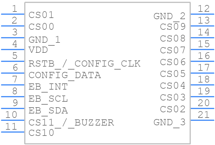 CPT112S-A02-GMR - Silicon Labs - PCB symbol