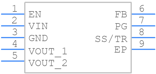 TPS82150SILR - Texas Instruments - PCB symbol