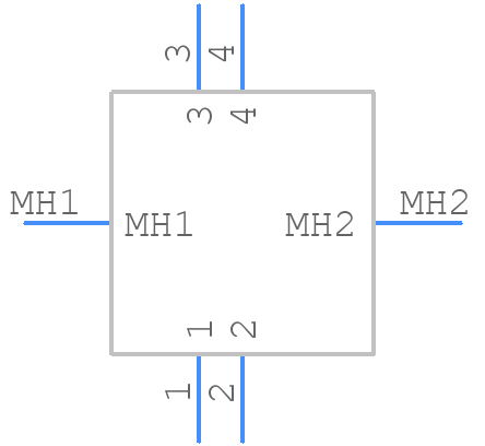 105312-1104 - Molex - PCB symbol