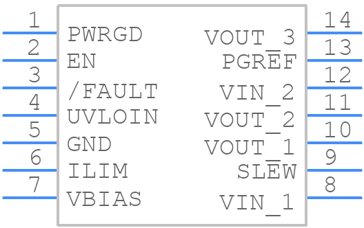 MIC2042-1YTS - Microchip - PCB symbol