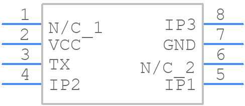 RF803D-SO - RF SOLUTIONS - PCB symbol