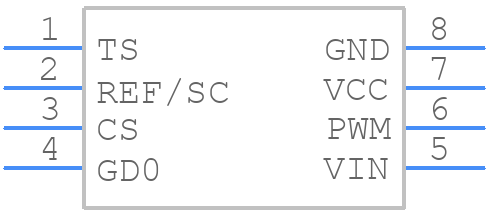 ILD2111XUMA2 - Infineon - PCB symbol