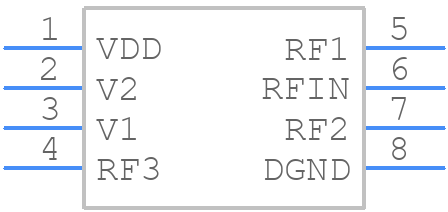 BGS13SN8E6327XTSA1 - Infineon - PCB symbol