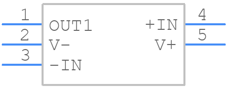 LT6106IS5#TRPBF - Analog Devices - PCB symbol
