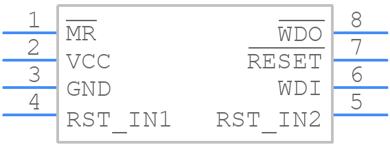 MAX6701ATKA+T - Analog Devices - PCB symbol