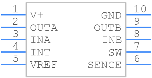 NJM2761RB2-TE2 - Nisshinbo - PCB symbol