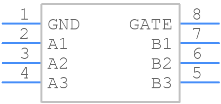 SN74TVC3306DCTRG4 - Texas Instruments - PCB symbol