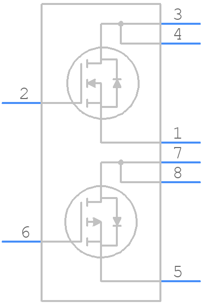 ALD1115PAL - Advanced Linear Devices Inc. - PCB symbol