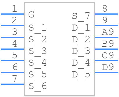 FDBL9401-F085 - onsemi - PCB symbol
