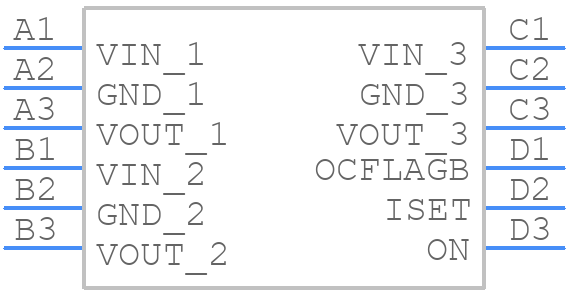 FPF2595UCX - onsemi - PCB symbol