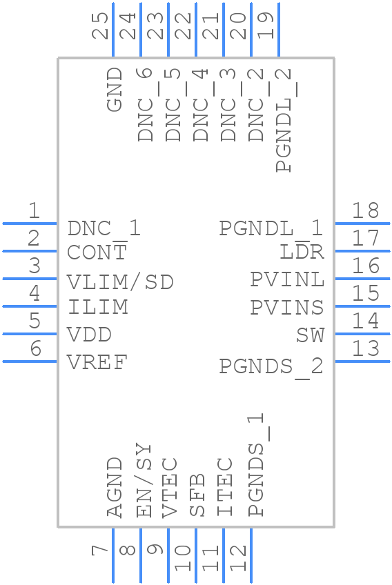 ADN8833ACPZ-R2 - Analog Devices - PCB symbol