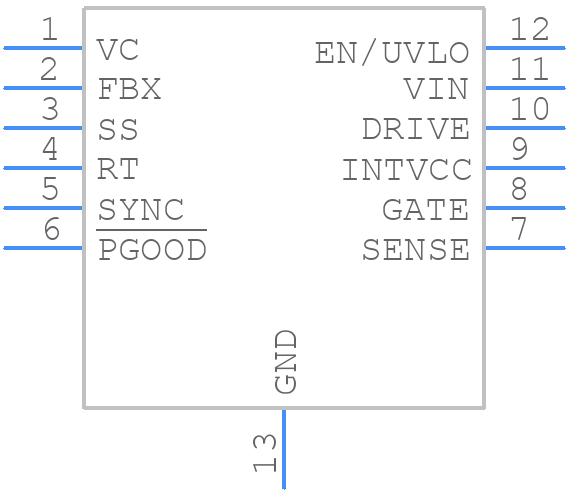 LT3759EMSE#PBF - Analog Devices - PCB symbol