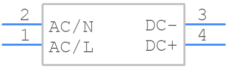VTX-214-002-303 - VIGORTRONIX - PCB symbol