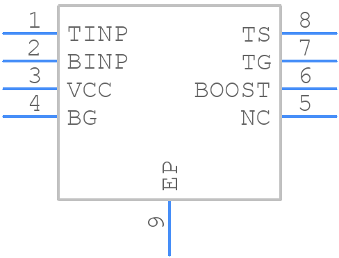 LTC4444MPMS8E-5#PBF - Analog Devices - PCB symbol