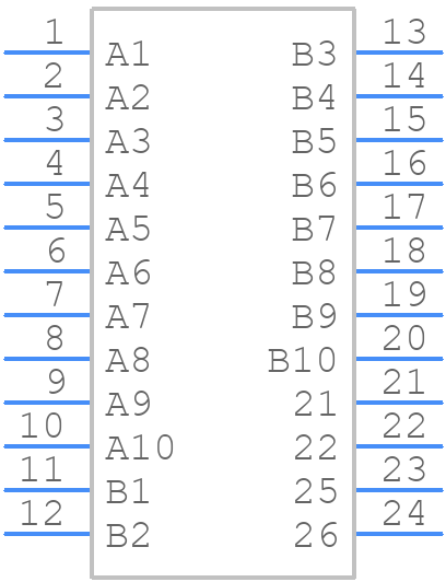 15250202601333 - HARTING - PCB symbol