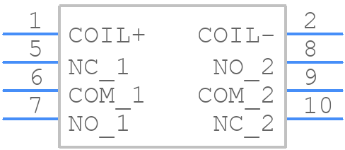 SP2-P-DC12V - Panasonic - PCB symbol