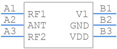 SKY13489-001 - Skyworks - PCB symbol