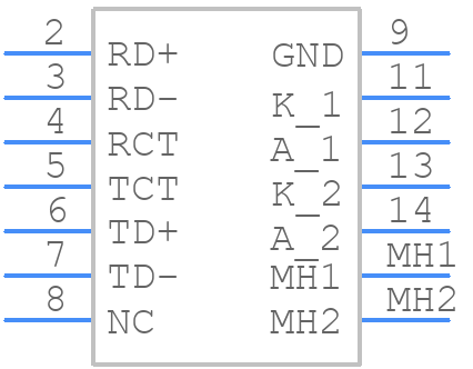 93635-8314 - Molex - PCB symbol