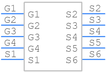 1042240820 - Molex - PCB symbol